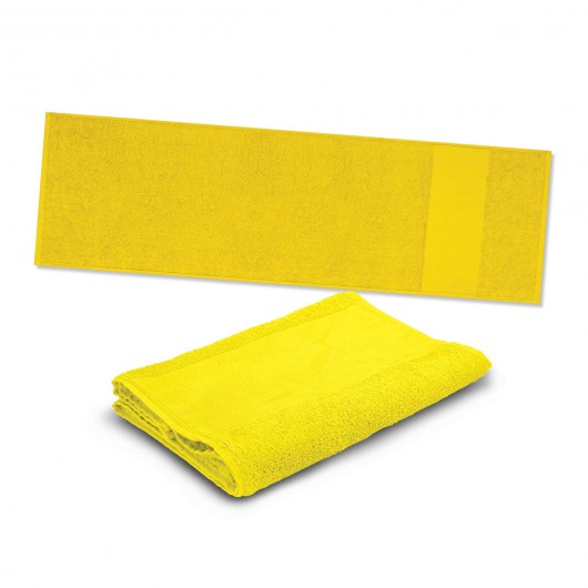 Yellow Energy Sports Towels